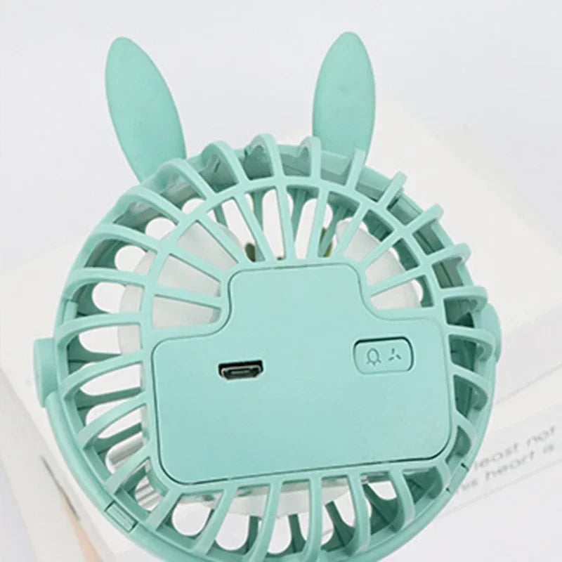 Camping Fan Portable Rechargeable Clip-on Handheld Cart Household Use Trolley 3 Speeds Electric Mini Powerful Merchandises Home Peaceful Pleasures Health and Wellness