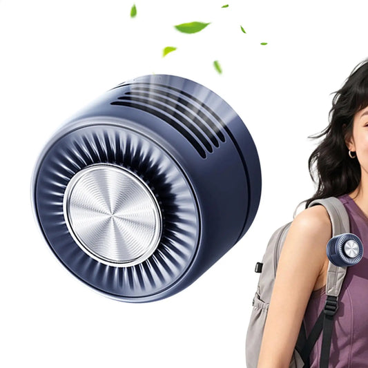3-Speed Rechargeable Clip On Fan 360 Degree Adjustable Portable Waist Fan For Camping Hiking Travel Beach Office Desk Peaceful Pleasures Health and Wellness