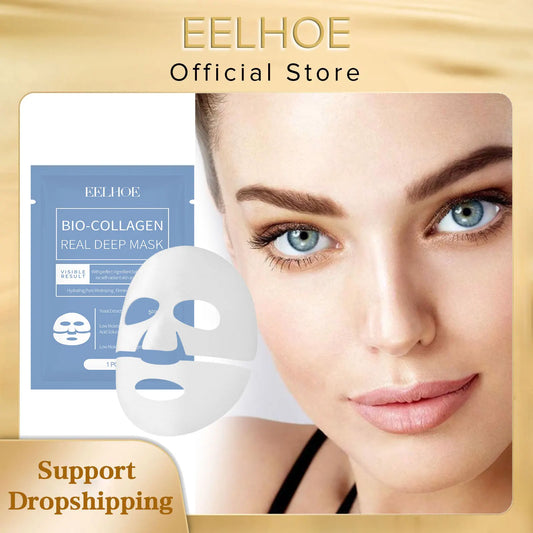 EELHOE Bio Collagen Face Mask – Firm, Brighten & Hydrate Collagen Face Mask Peaceful Pleasures Health and Wellness