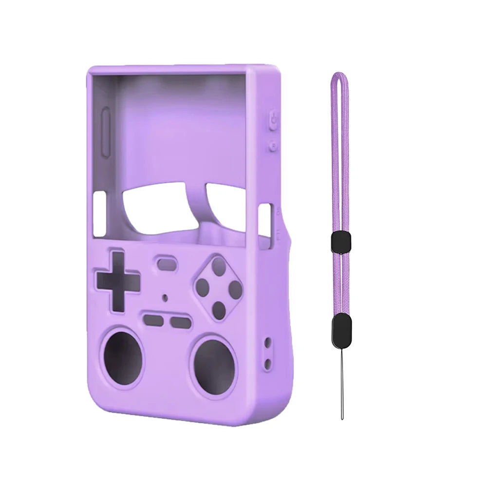 Soft Silicone Case For K36 Storage Bag Anti-Slip Anti-Scratch Anti-Shock Anti-Fall Protective Cover Game Accessories Peaceful Pleasures Health and Wellness PURPLE