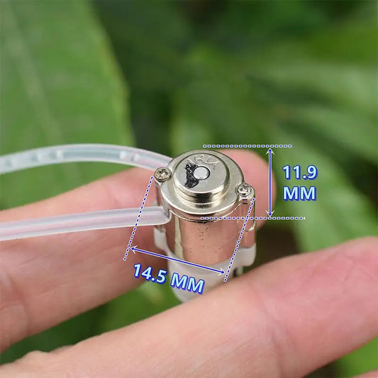 Mini 10MM Planetary Gear Metering Pump DC 3.7V Ultra Micro Peristaltic Pump Squeezing Dosing Pump Precision Small Flow Motor Peaceful Pleasures Health and Wellness