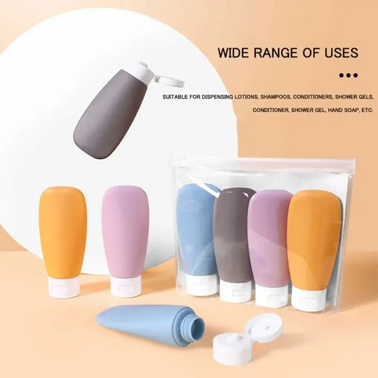 60ml Refillable Travel Bottles Set – 4pc Cosmetic Containers Travel Bottle Set Oasis Select