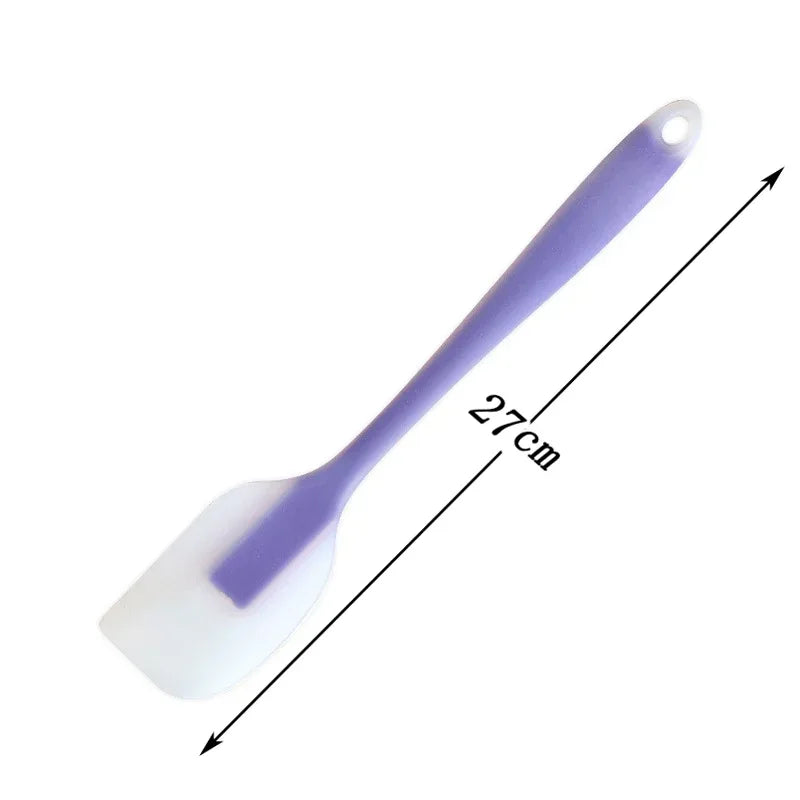 Kitchen Utensils Kitchens Heat Pastry Mini Resistant Baking Bar. Spatula Accessories Bakeware Translucent Cream Silicone Tools Peaceful Pleasures Health and Wellness Purple - L Option14
