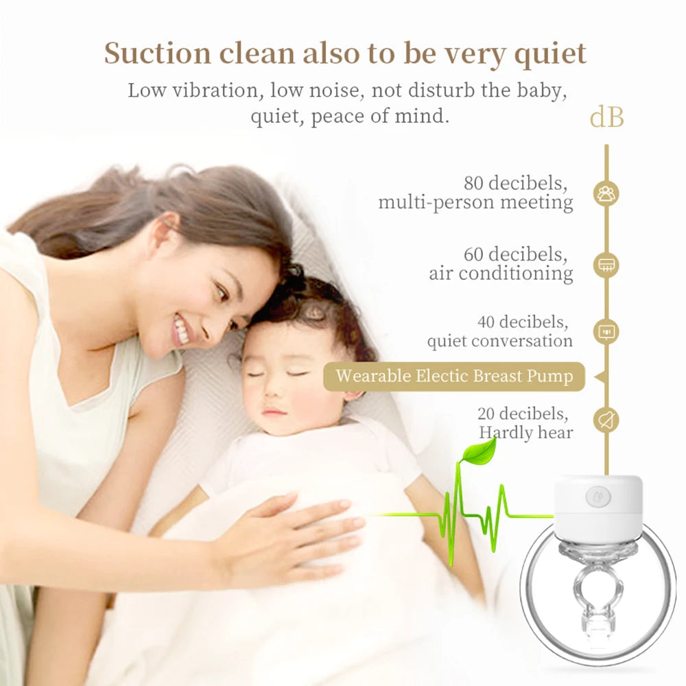 S12 Wearable Electric Breast Pump – Hands-Free, Silent, BPA-Free