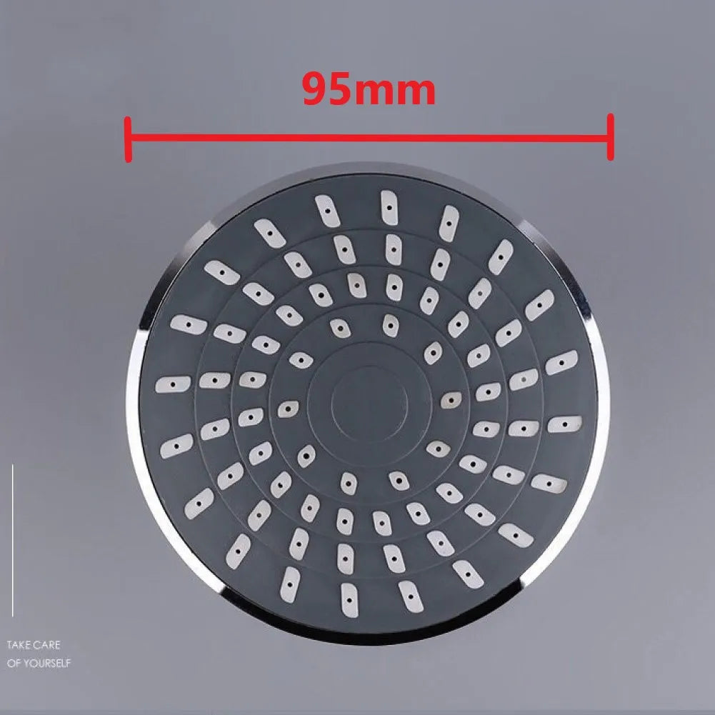 Adjustable Rainfall Shower Head | Wall-Mounted Water Saver