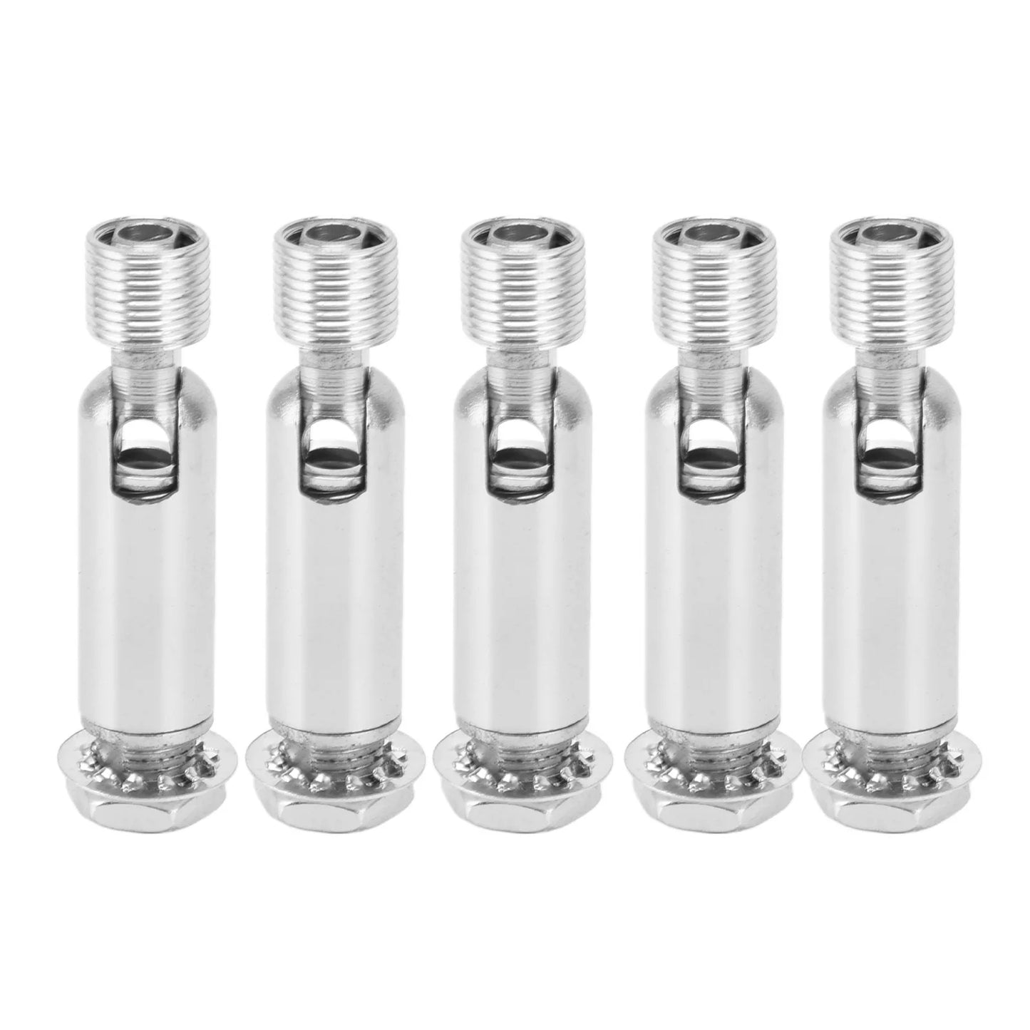 Sloped Ceiling Chandelier Adapter M10 External Gear 180° Adjustment Electroplating Sloped Ceiling Lamp Adapter for Peaceful Pleasures Health and Wellness chrome