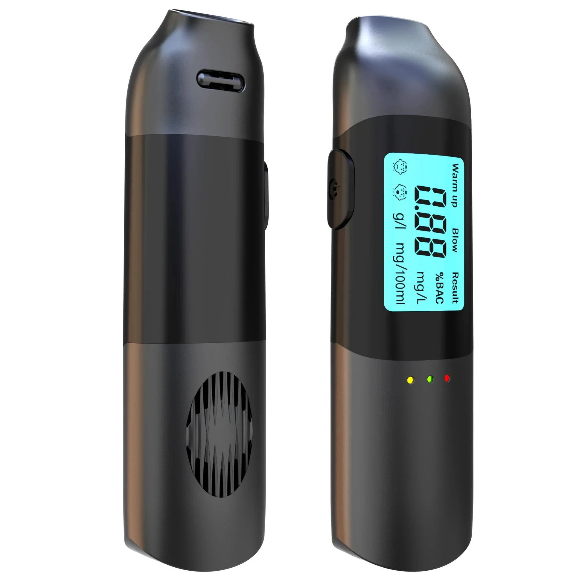 Portable Non-Contact Alcohol Tester with LED Digital Display Alcoholmeter Alcohol Tester Accuracy Breathalyzer Diagnostic Tool Peaceful Pleasures Health and Wellness MR702