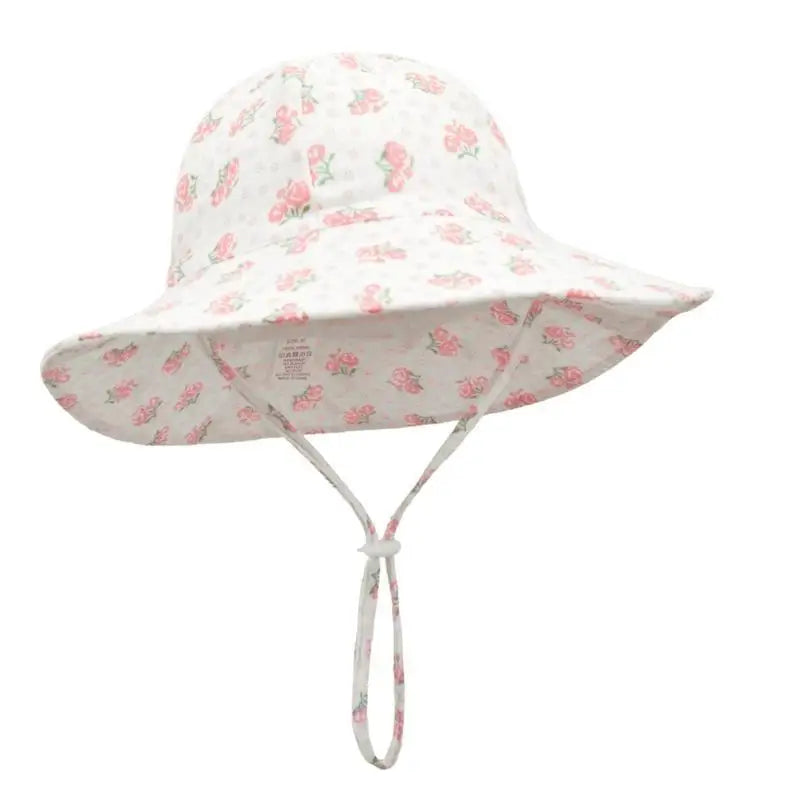 Baby Cotton Bucket Sun Hat UPF50+ | Infant Boys & Girls 6-12M