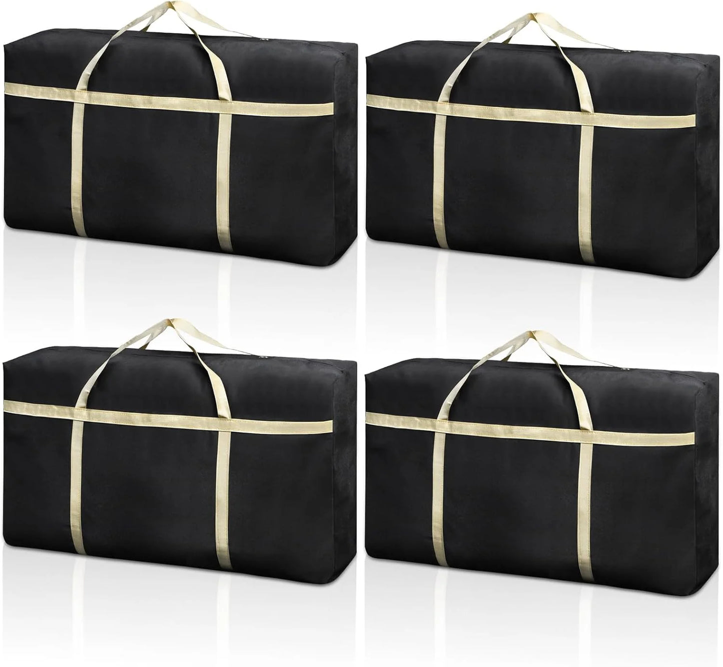 Extra Large Activity Bag, Heavy-Duty Storage Bag With Sturdy Zipper Handle For Storing Clothes, Pillows, Blankets, And Blankets, Peaceful Pleasures Health and Wellness