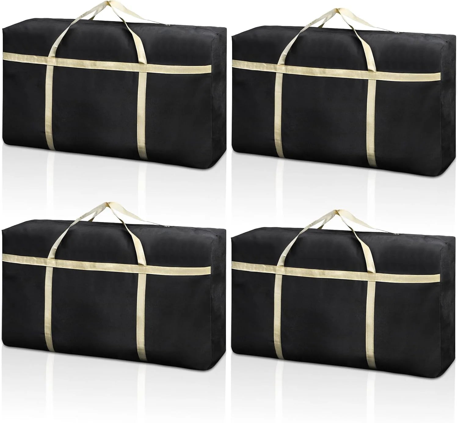 Extra Large Activity Bag, Heavy-Duty Storage Bag With Sturdy Zipper Handle For Storing Clothes, Pillows, Blankets, And Blankets, Peaceful Pleasures Health and Wellness