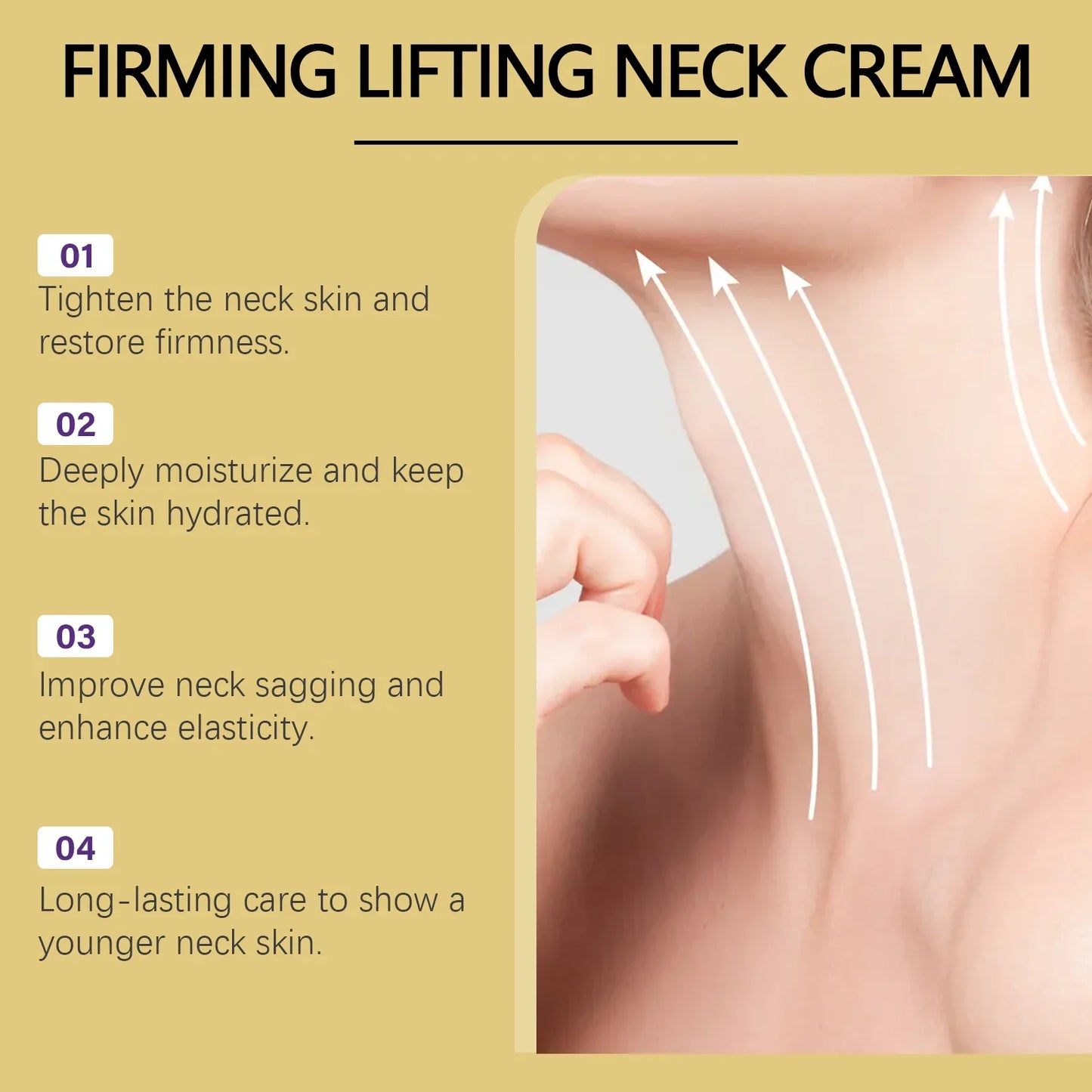 Jaysuing Neck Firming Roller Cream – Wrinkle & Double Chin