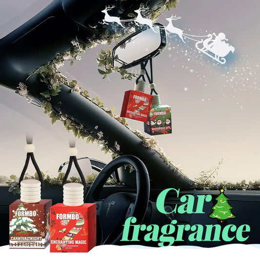 FORMBO Christmas Snowman Car Air Freshener – 4 Scents, 8ml Car Air Freshener Oasis Select