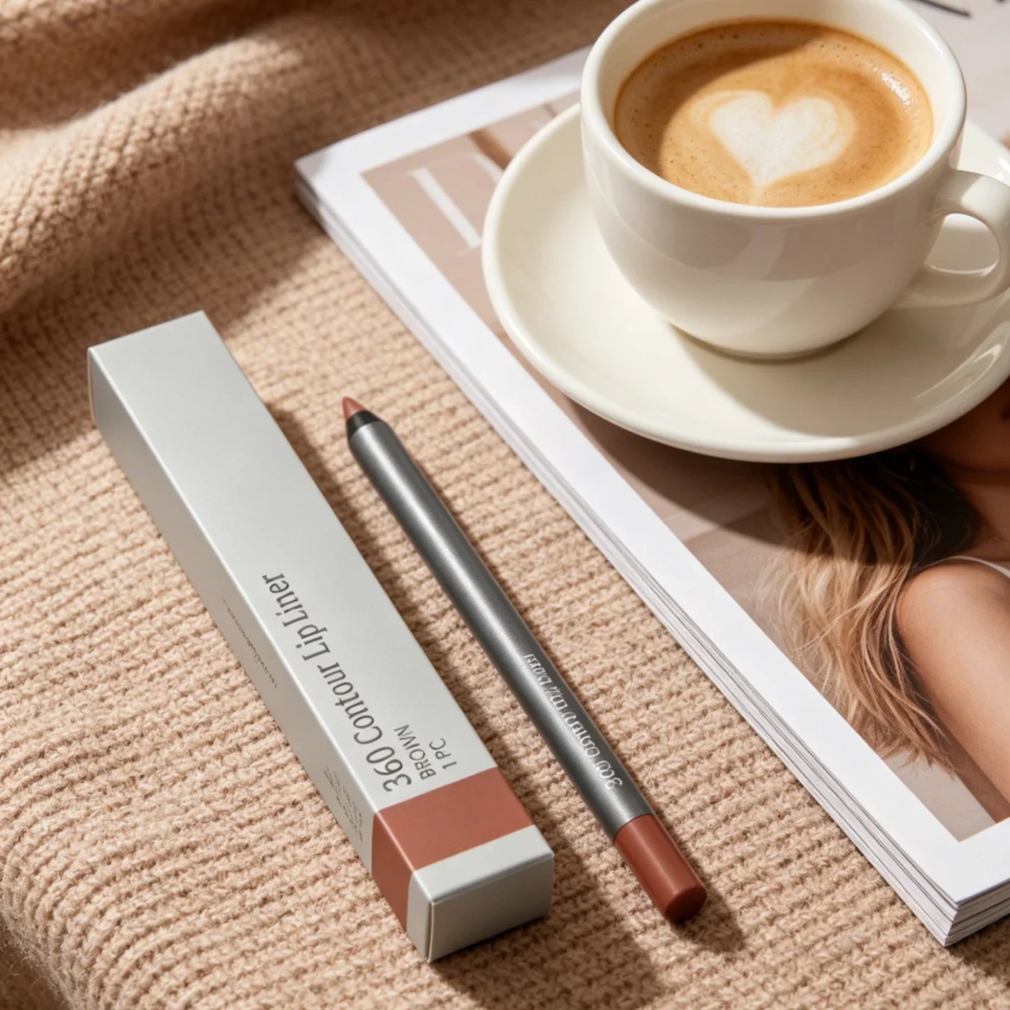 Waterproof Contour Lip Liner – Matte & Long-Lasting