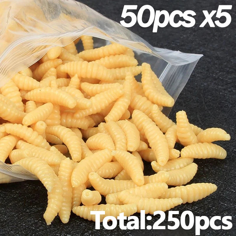 NEW 2026 Fishing Bait Fishing Lure Artificial Bug Smell Worms Gear For Outdoor Fishing Peaceful Pleasures Health and Wellness DY02-BX5