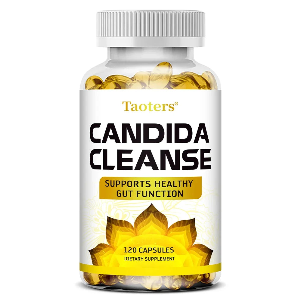 Candida Cleanse 120 Caps – Gut, Liver & Colon Detox Support