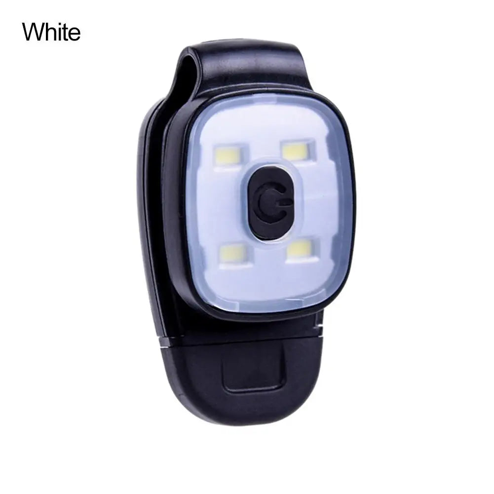 USB Rechargeable Clip-On LED Headlamp – 200 Lumens, 6 Modes