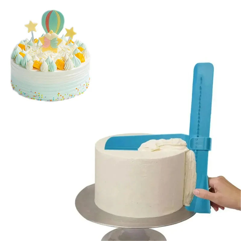 Cake Scraper Smoother & Fondant Spatula | Cake Decorating Tool