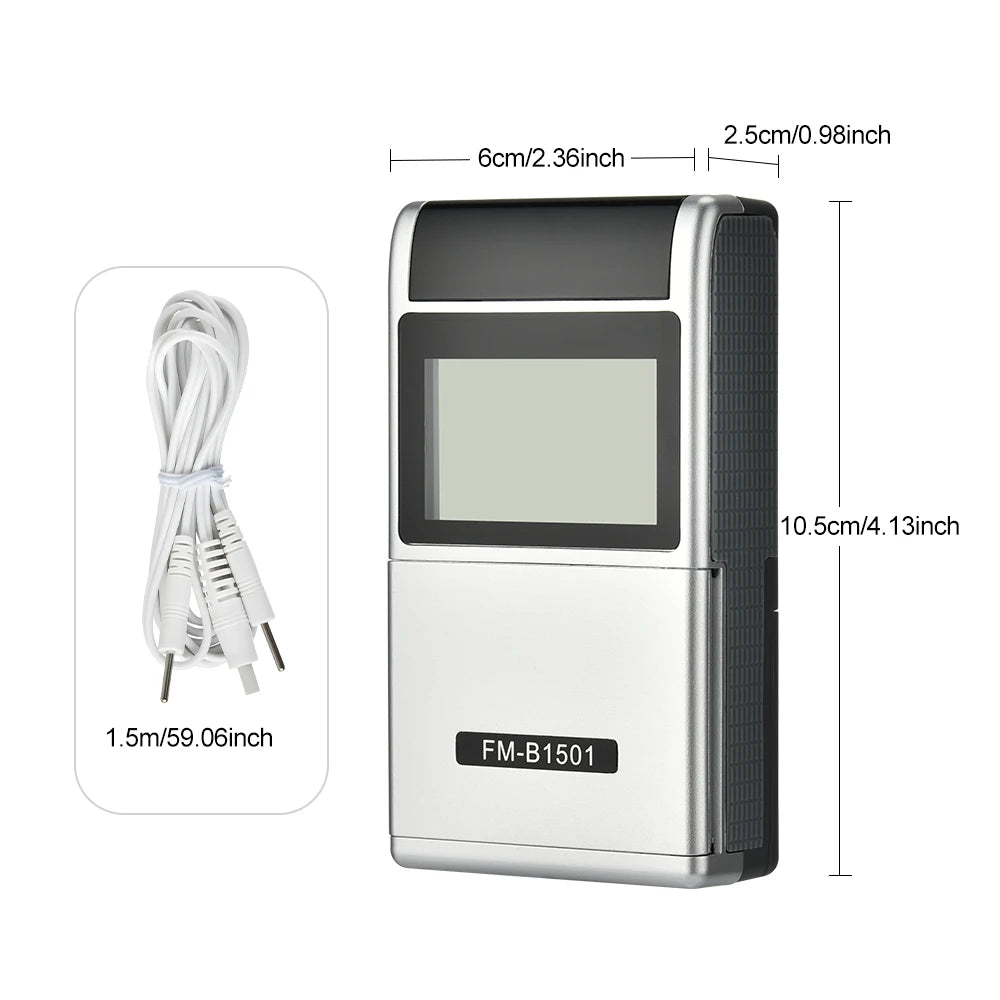 15 Modes Tens Muscle Stimulator Electric Acupuncture Body Massage Digital Therapy EMS Tens Unit Machine Back Electrostimulator Peaceful Pleasures Health and Wellness