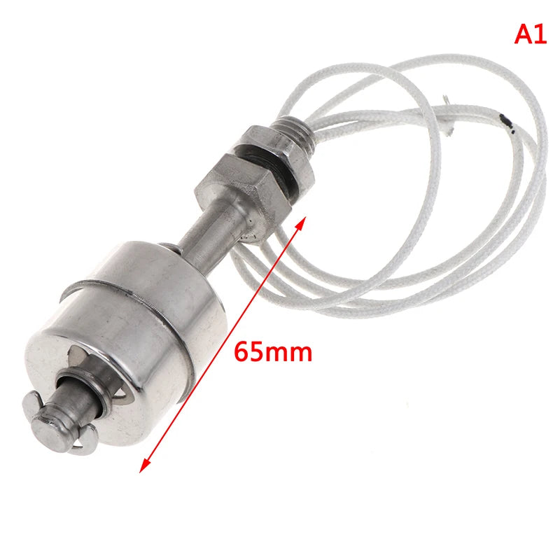 Stainless Steel Vertical Float Switch – Water Level Sensor Float Level Switch Peaceful Pleasures Health and Wellness 65mm