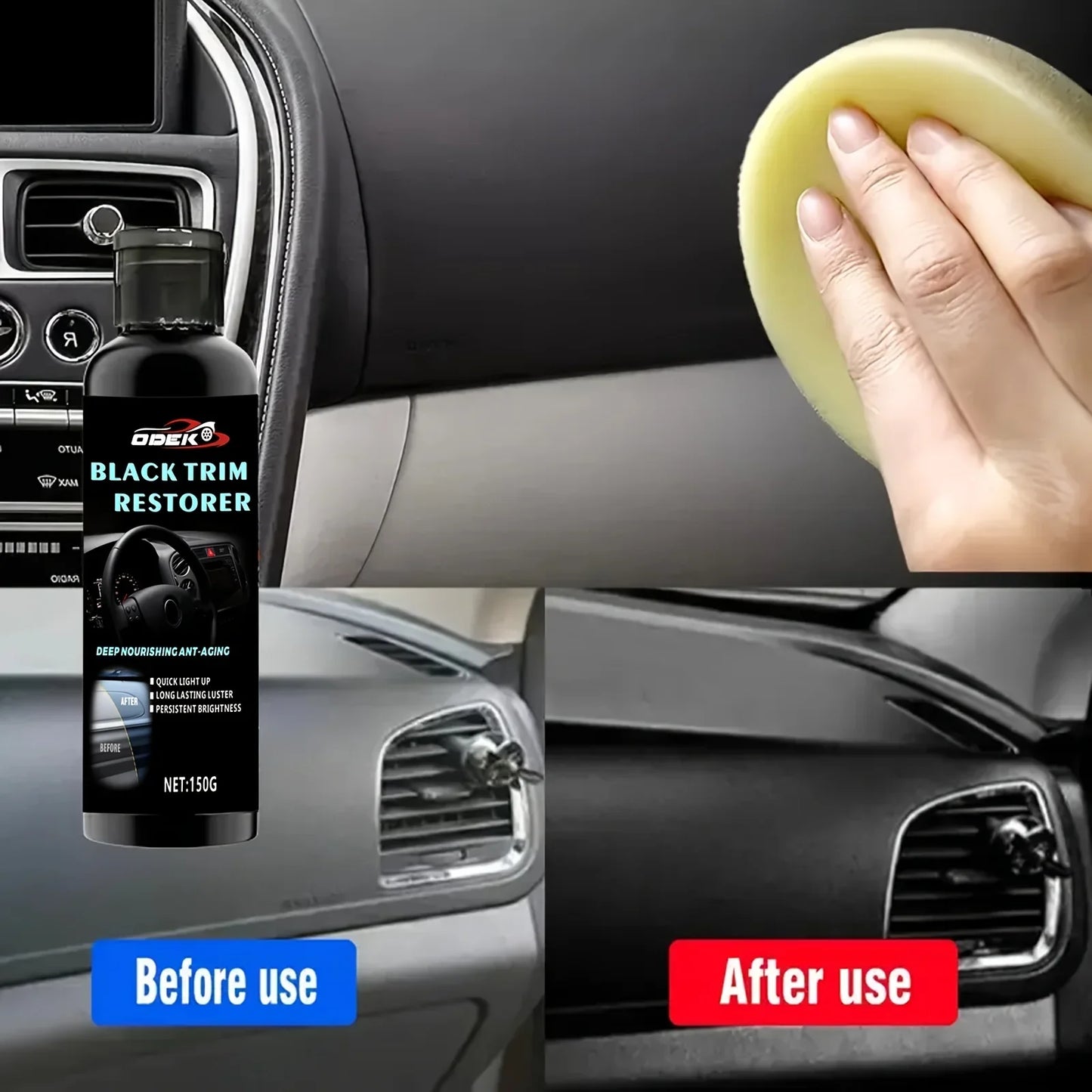 Black Gloss Paste – Car Plastic & Rubber Restorer | Tires, Bumpers