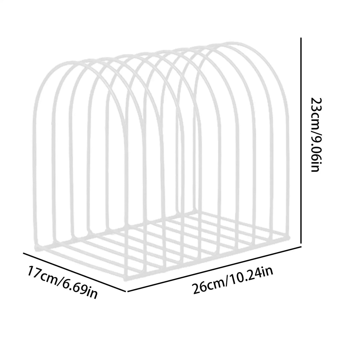 Metal Beanie Organizer Stand Set of 2 – Space-Saving Hat Holder