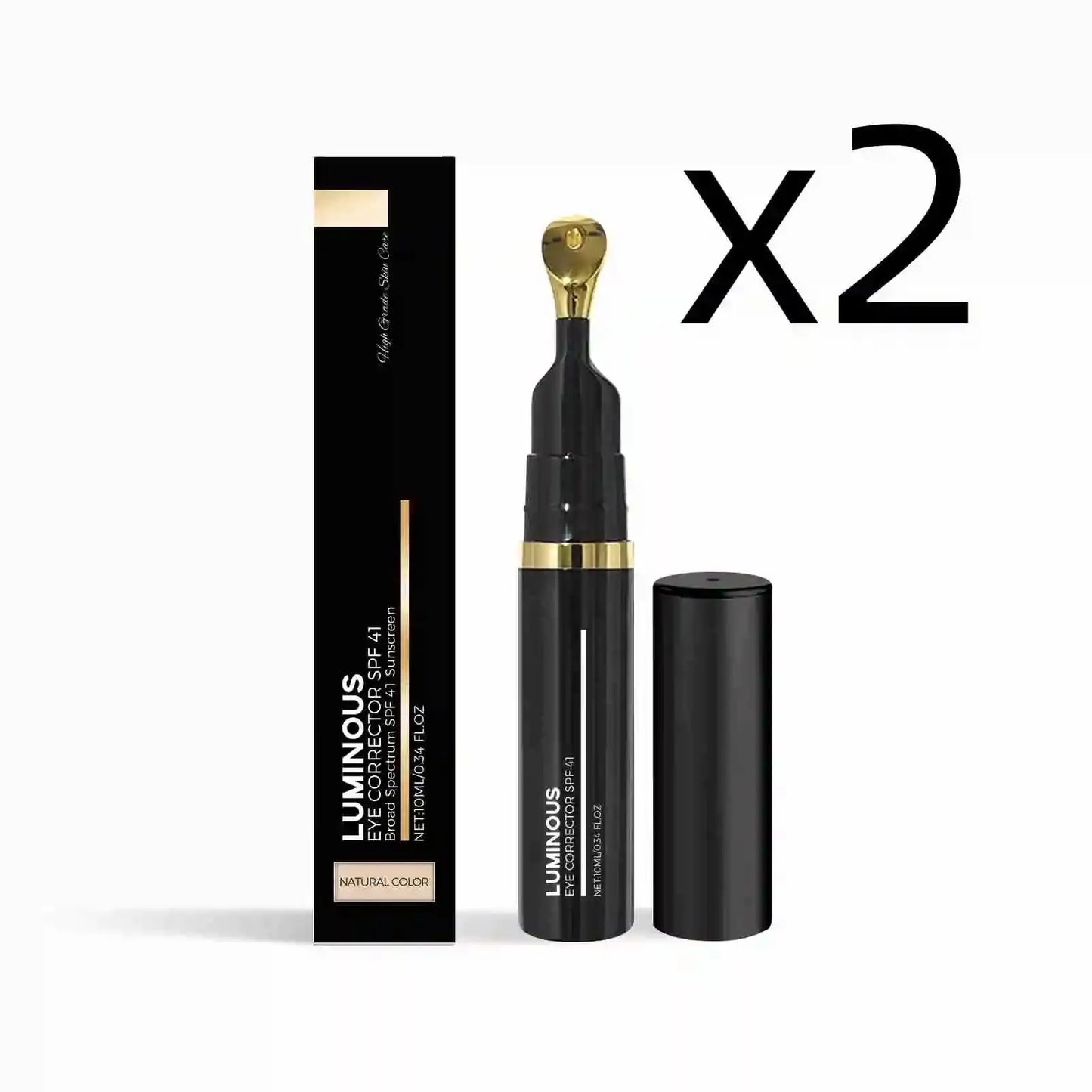 Waterproof Facial Concealer for Acne Coverage and Brightening Peaceful Pleasures Health and Wellness 2x10ml 10ml