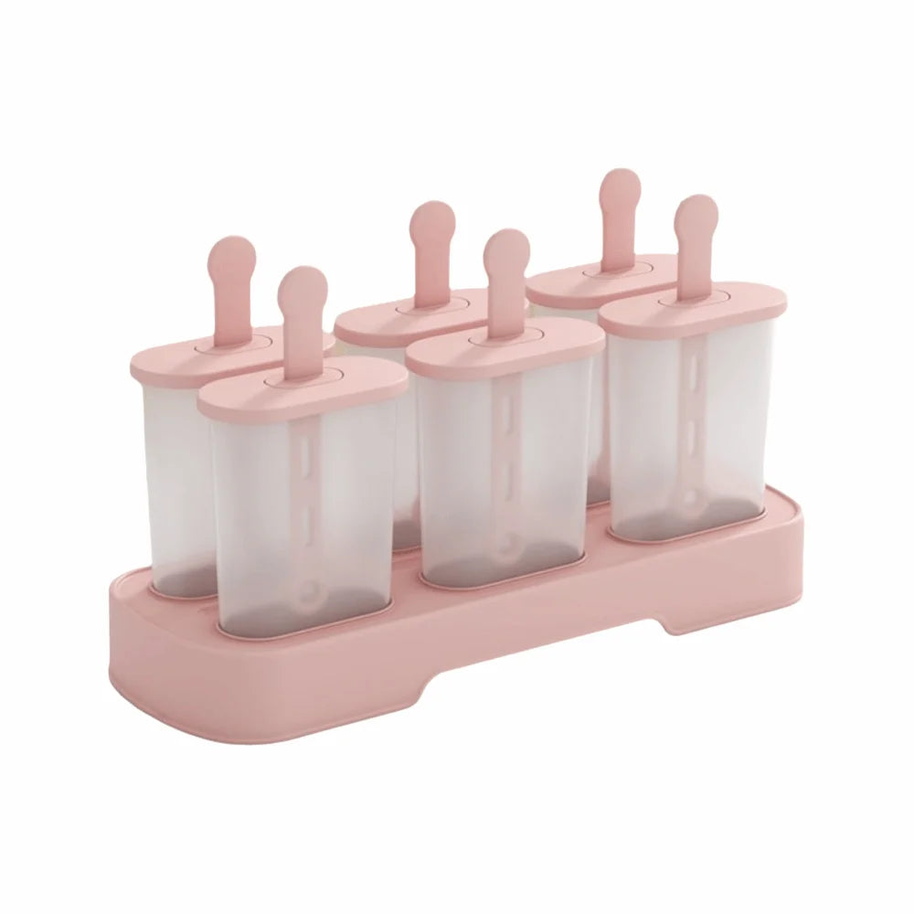 Reusable Popsicle Mold Set – DIY Homemade Ice Cream Maker