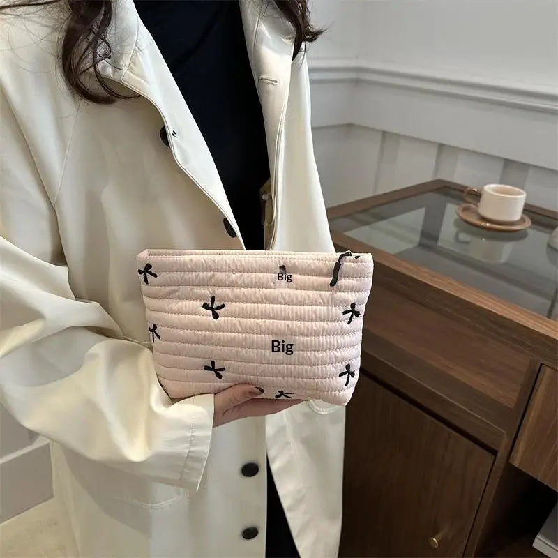 Bowknot Korean Style Clutch Bag – Women's Fashion Purse