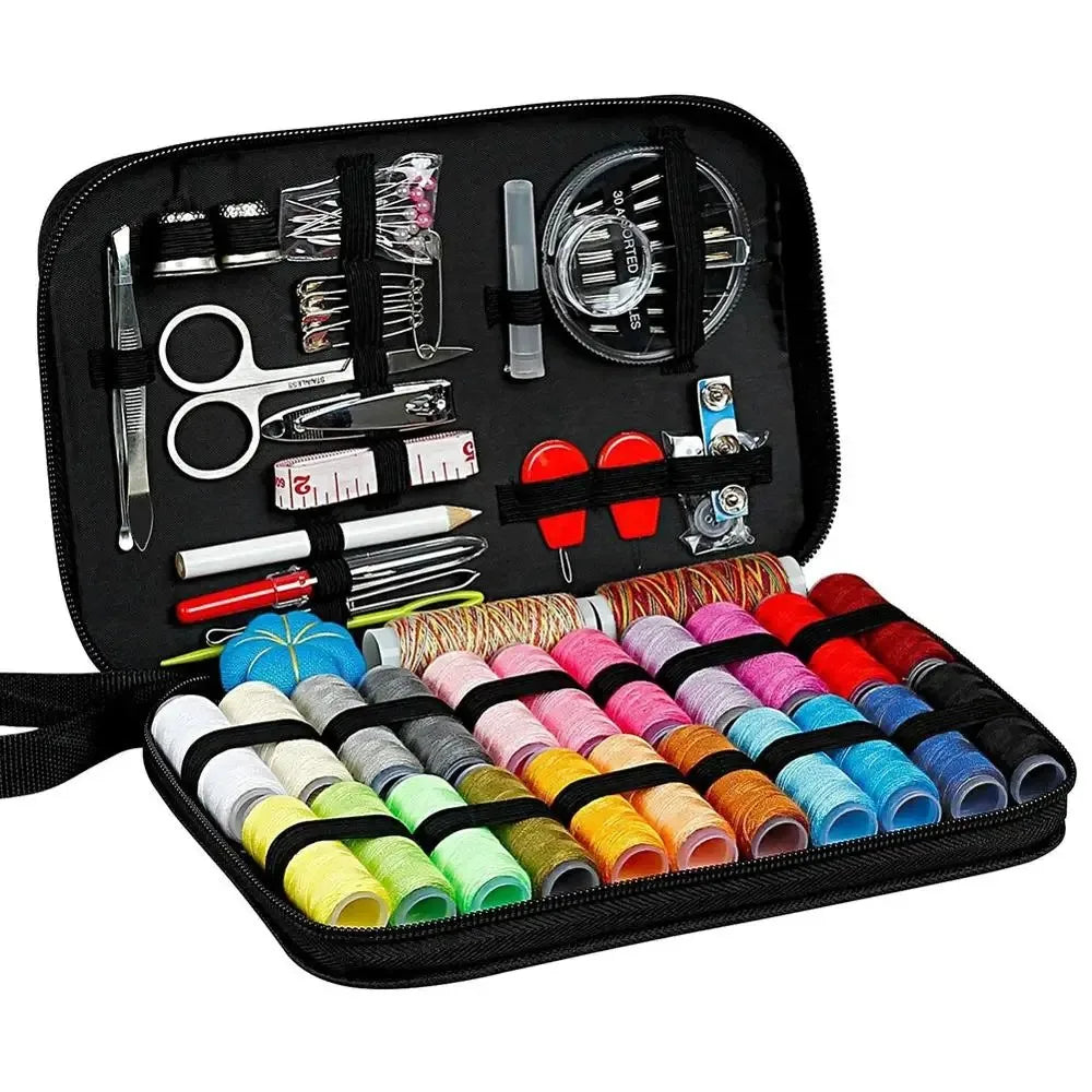 Sewing Kits DIY Multi-function Sewing Box Set for Hand Quilting Stitching Embroidery Thread Sewing Accessories Sewing Kits Peaceful Pleasures Health and Wellness