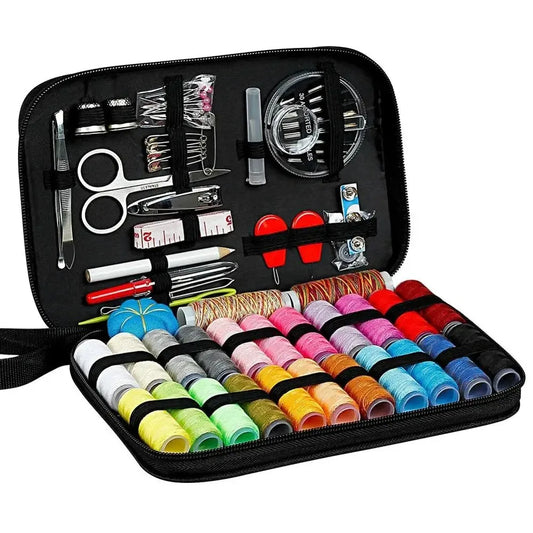 Sewing Kits DIY Multi-function Sewing Box Set for Hand Quilting Stitching Embroidery Thread Sewing Accessories Sewing Kits Peaceful Pleasures Health and Wellness