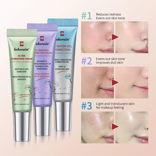 Centella CC Cream Color-Correcting Foundation | Korean Makeup CC Cream Foundation Peaceful Pleasures Health and Wellness
