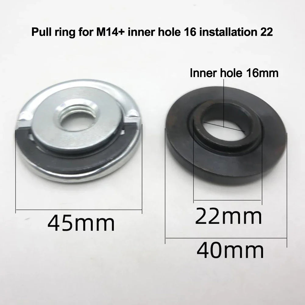 M14 Quick-Release Self-Locking Angle Grinder Flange Nut Set