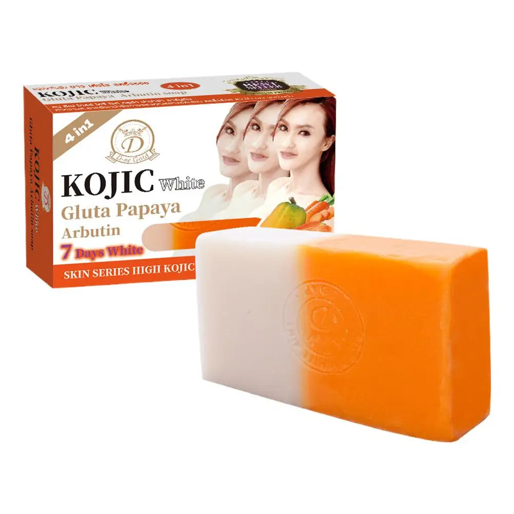 160g Papaya Kojic Acid Essential Oil Soap, Vitamin C Cleansing Bath Moisturizing Skin Handmade Soap Peaceful Pleasures Health and Wellness A