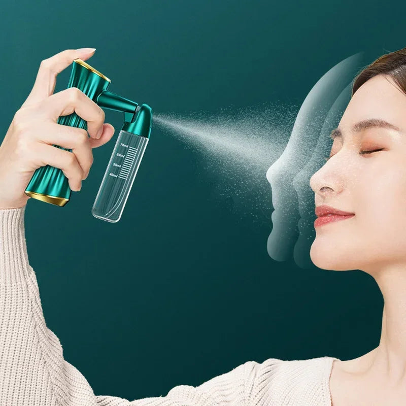 Handheld Facial Steamer Sprayer - Portable Humidifier for Deep Moisturizing & Skin Replenishment, Beauty Care Tool - White Peaceful Pleasures Health and Wellness