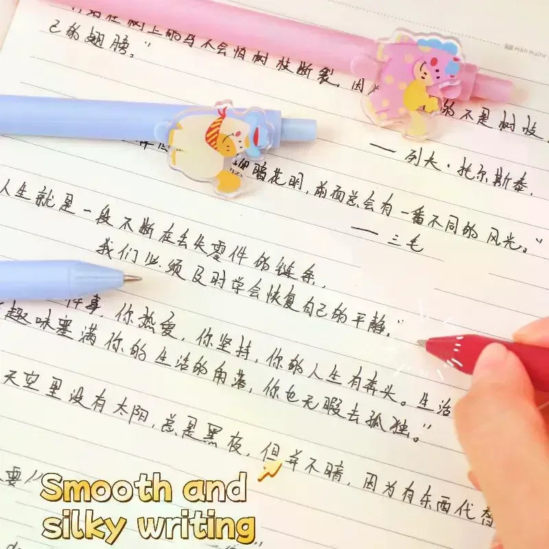 Cute Pony Gel Pens 5/6 Pack – Quick-Dry Decorative Writing Pens