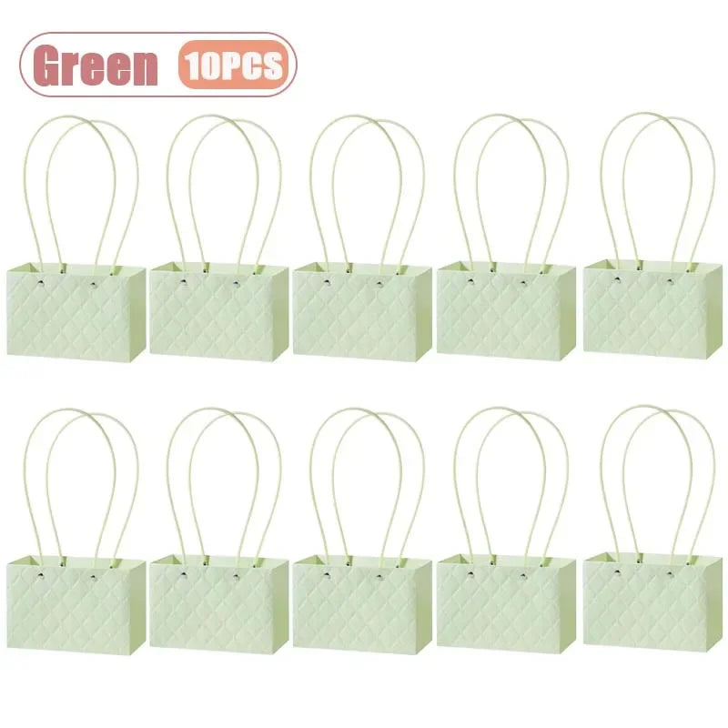 Reusable Waterproof Floral Gift Tote Bags | Wedding & Party