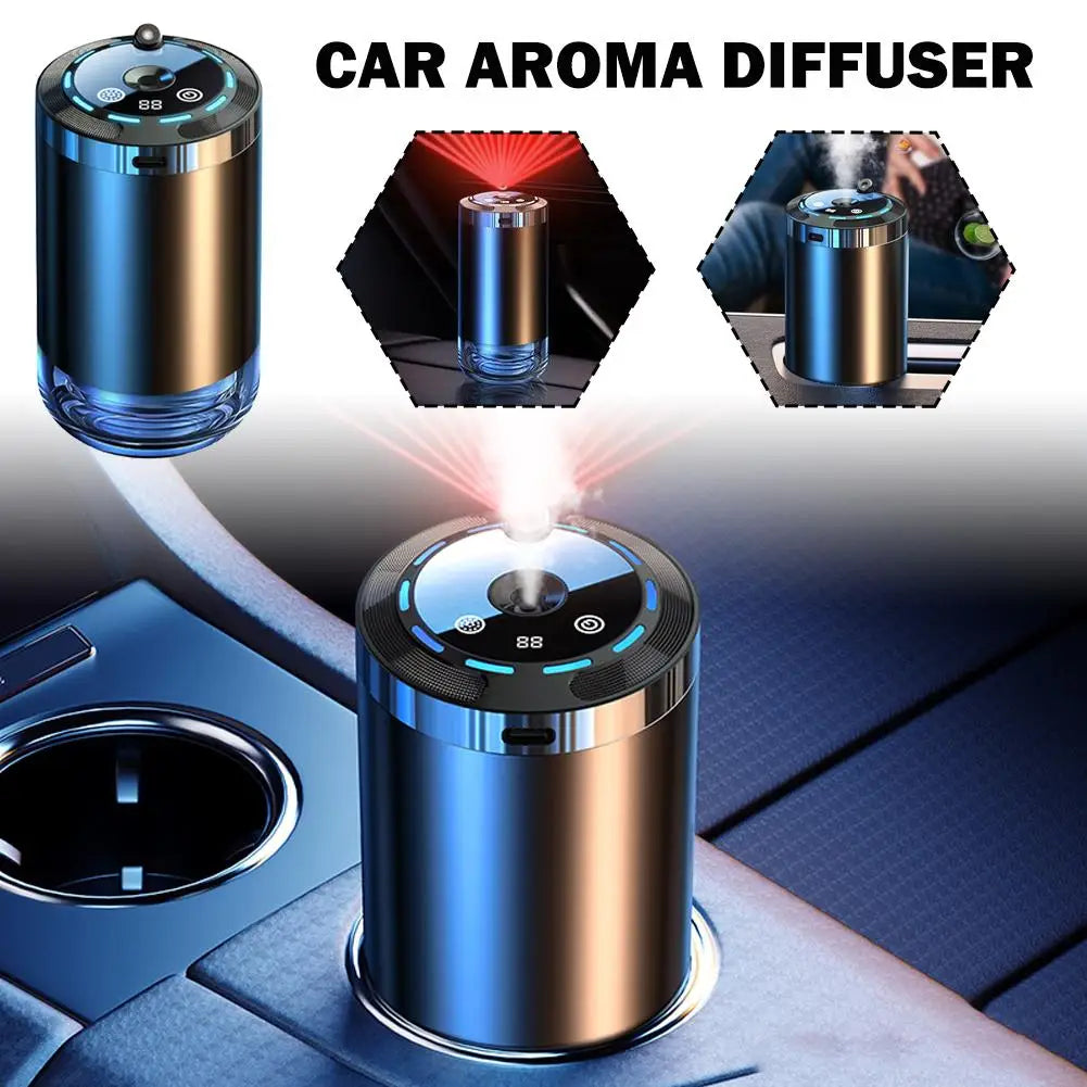 Car Diffuser Humidifier 5 Modes Car Humidifier Aromatherapy Diffusers Car Air Freshener For Car Home Office Bedroom Long Peaceful Pleasures Health and Wellness
