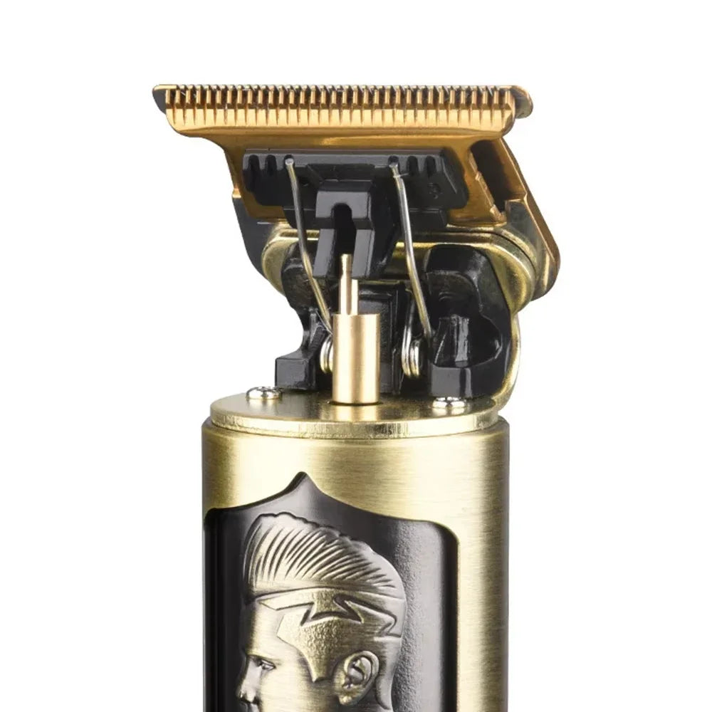 Men's Vintage Hair Clipper T9 Professional Portable Electric BarberHair Cutting Machine Boyfriend Gift/Hair Clipper Accessories Peaceful Pleasures Health and Wellness