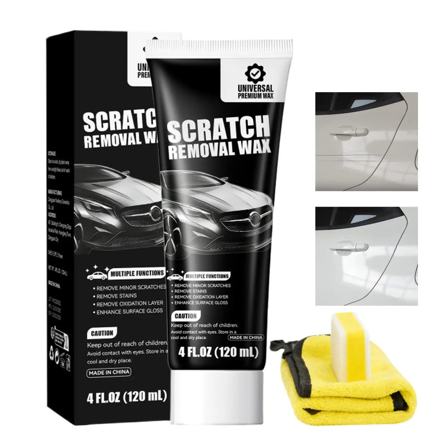 120ml Car Paint Scratch Remover & Polish Restorer Paste