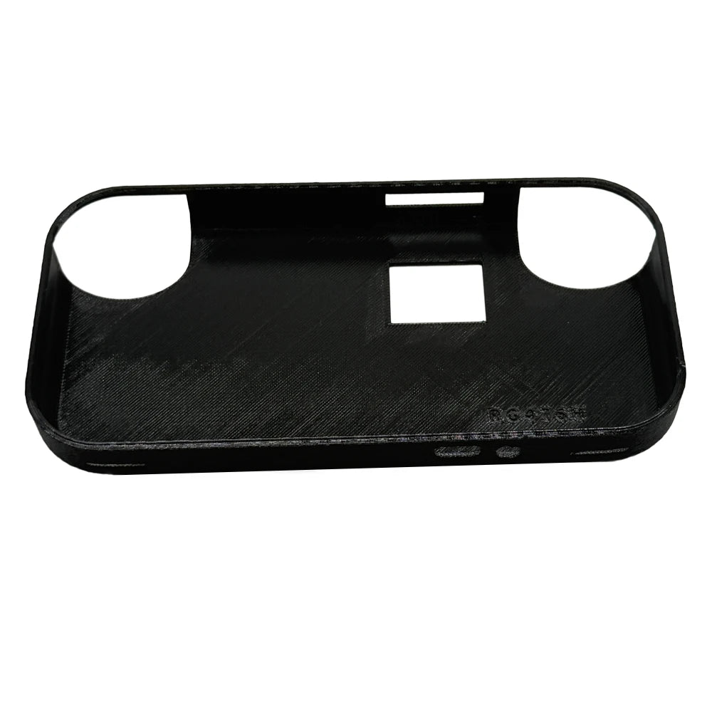 TPU Flexible Protective Shell For ANBERNIC RG476h Console 3D Printed Protective Cover Fashionable And Simple Design Peaceful Pleasures Health and Wellness black