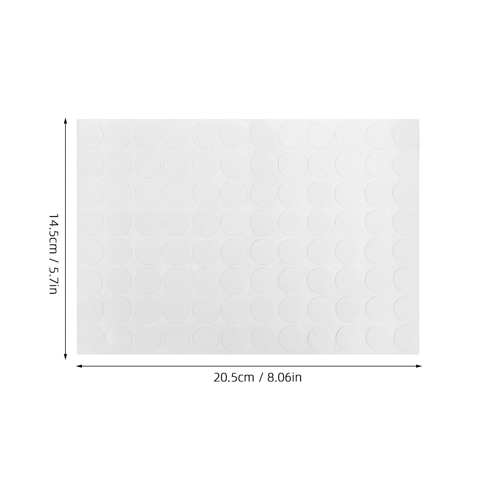 96pcs Screw Hole Cover Waterproof Screw Hole Covers Furniture Cap Screw Adhesive Sticker Waterproof Anti Skid Applied Stickers Peaceful Pleasures Health and Wellness