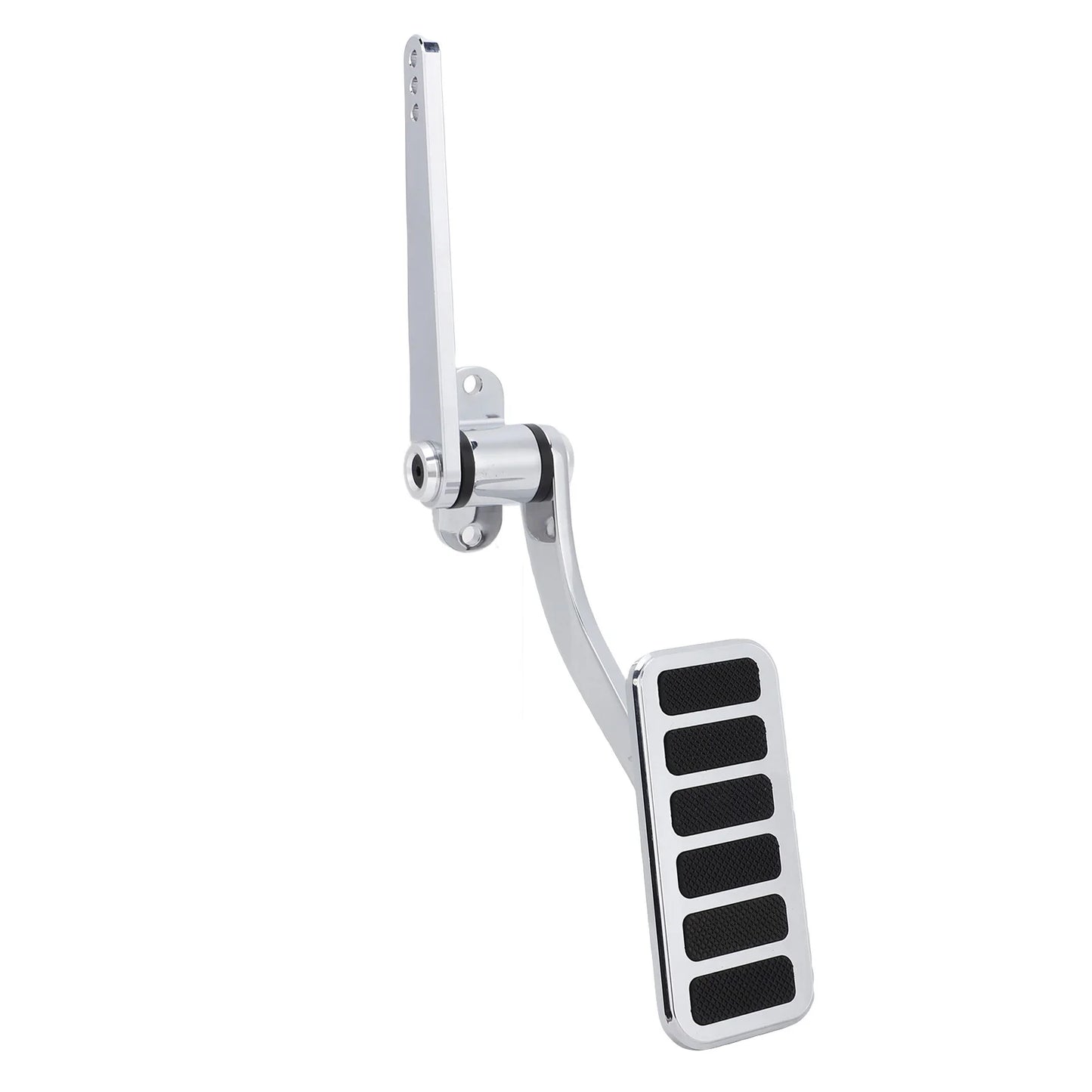 Polished Aluminum Throttle Pedal | Classic Cars Hot Rods 4.5"x2" Throttle Pedal Assembly Peaceful Pleasures Health and Wellness
