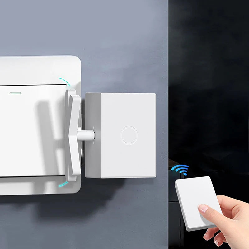 New Wiring-Free Wireless Remote Control Turn Off/on Tool Automatic Button Pusher Lazy Remote Control Light Off Switchs Button Peaceful Pleasures Health and Wellness