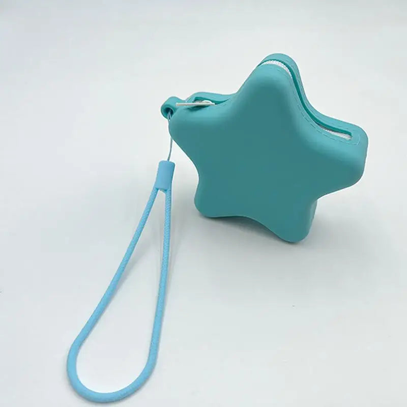 Starfish Silicone Coin Purse | Zipper Mini Storage Bag