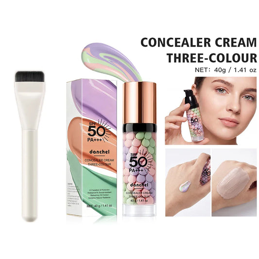 3-Color Correcting Primer Cream – Concealer & Pore Blurring Color Correcting Primer Oasis Select and Blush