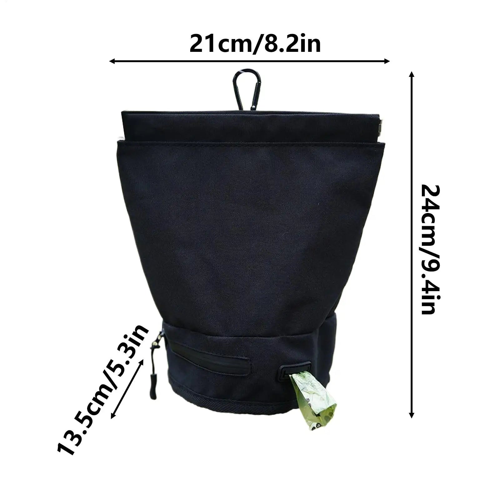 Waterproof Dog Poop Bag Dispenser & Holder – All Sizes Dog Waste Bag Holder Peaceful Pleasures Health and Wellness