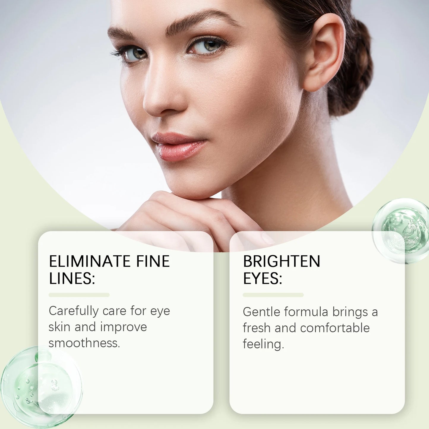 Collagen Under Eye Serum Roller – Dark Circles & Puffiness Peaceful Pleasures Health and Wellness