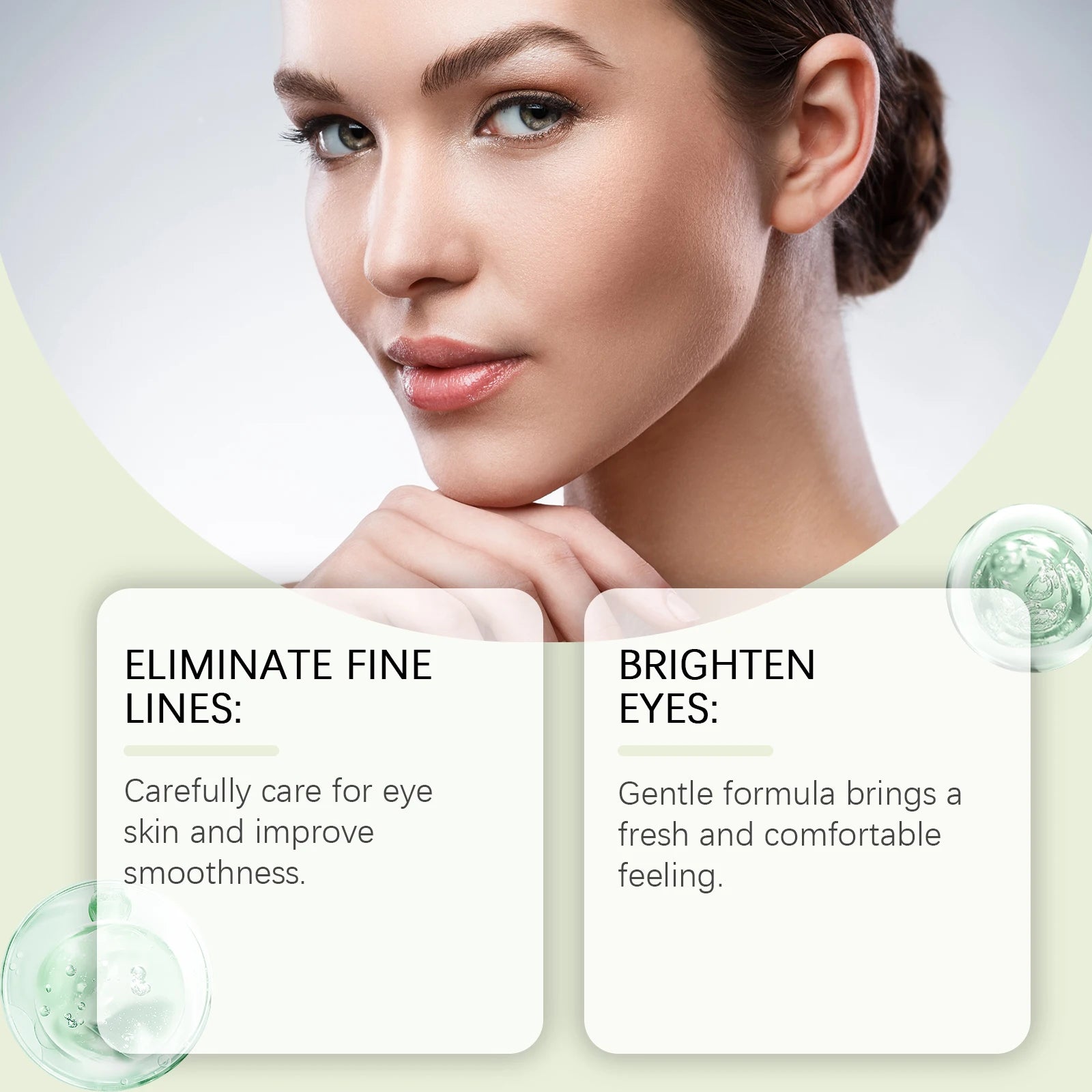 Collagen Under Eye Serum Roller – Dark Circles & Puffiness Peaceful Pleasures Health and Wellness
