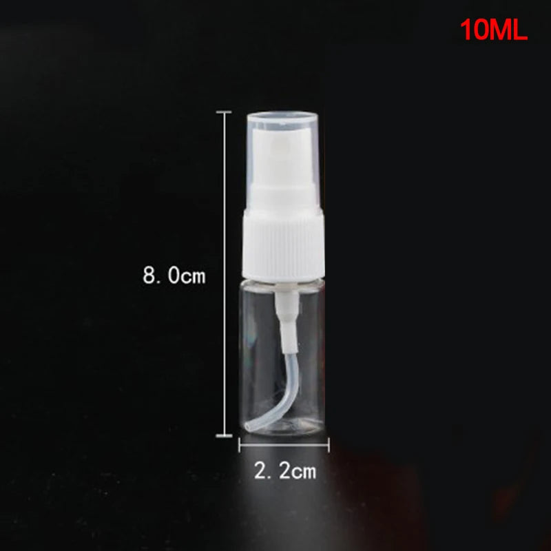 Clear Refillable Travel Spray Bottle – Mini Plastic Atomizer