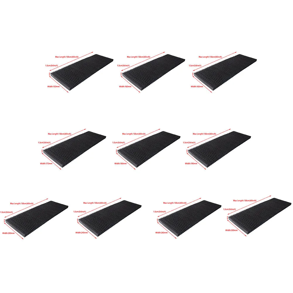 CNC Machine Guard Dust Cloth Dust-proof Waterproof Corrugated Pipe